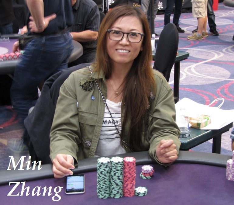 Min Zhang at 2018WSOPC Mega Millions XVIII Quantum Reload